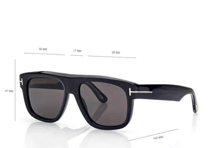 ICON GEOMETRIC SUNGLASSES BLACK online